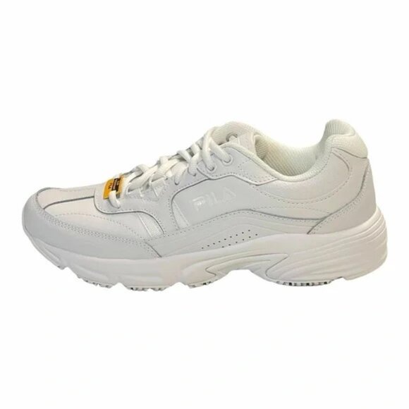 Fila Memory Foam Work Slip Resistant Work Shoes Sneakers - Picture 5 of 9